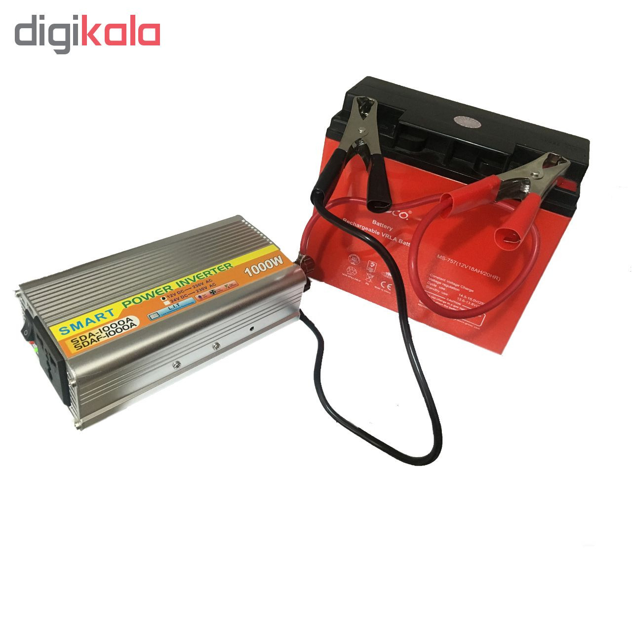 مبدل برق اسمارت کد 2018 ظرفیت 1 کیلووات مبدل برق اسمارت کد 2018 ظرفیت 1 کیلووات