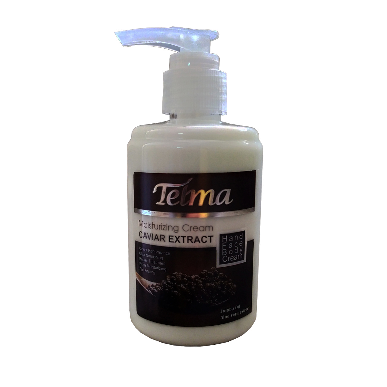 کرم آبرسان تلما مدل Caviar Extract حجم 200 میلی لیتر
