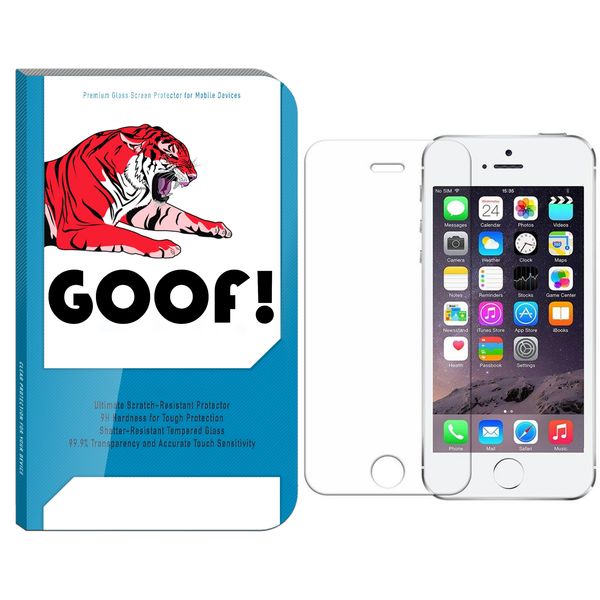 محافظ صفحه نمایش گوف مدل STI-001 مناسب برای گوشی موبایل اپل Iphone 5/5s/se محافظ صفحه نمایش گوف مدل STI-001 مناسب برای گوشی موبایل اپل Iphone 5/5s/se