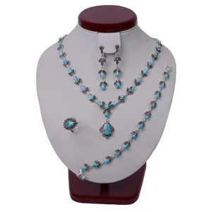 ست نقره زنانه کد SZ120