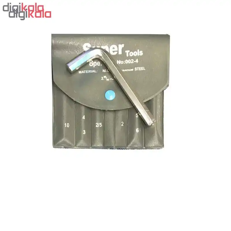 مجموعه 8عددی آچار آلن مدل Super