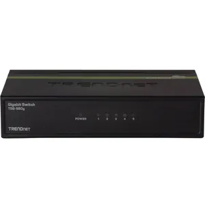 سوییچ 5 پورت گیگابیتی دسکتاپی ترندنت مدل GREENnet TEG-S50g