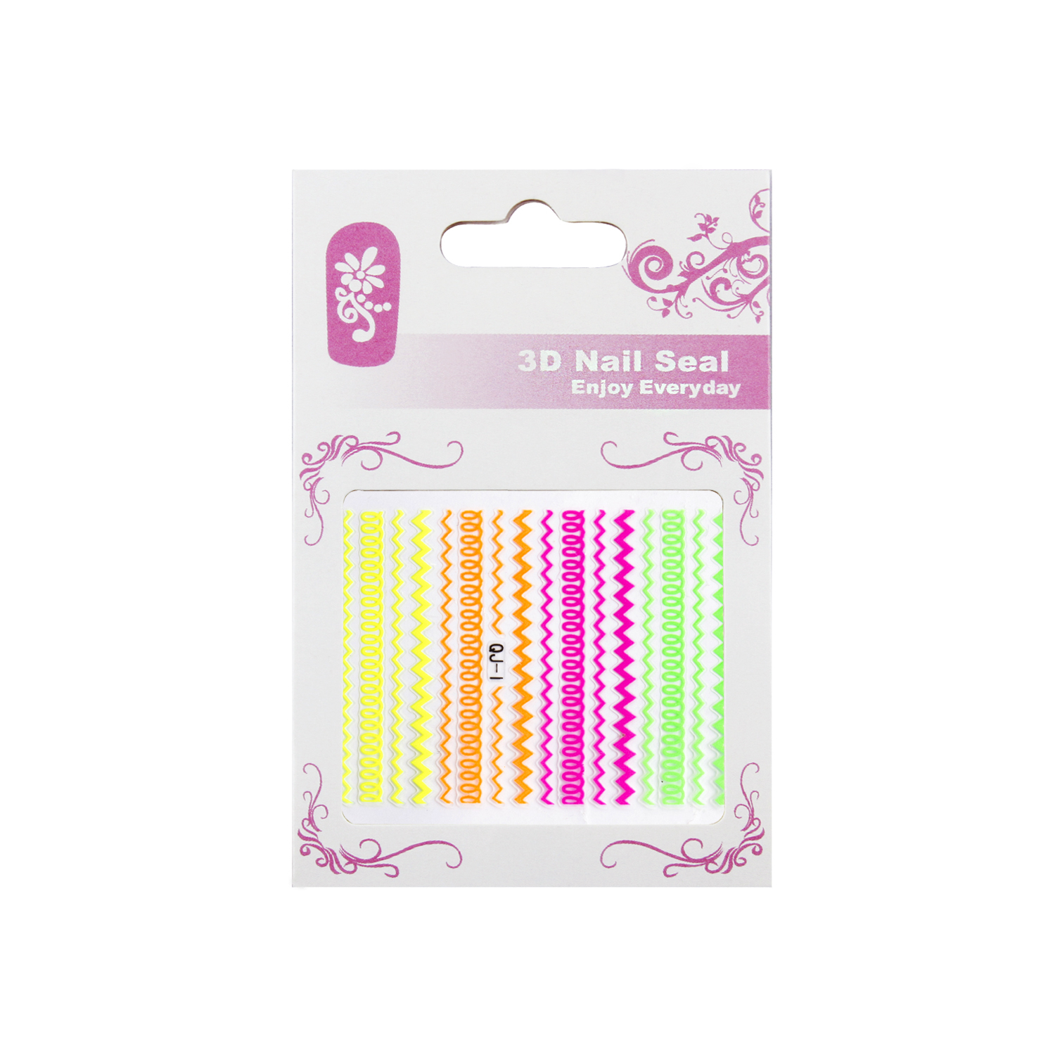 استیکر طراحی ناخن مدل QJ-1