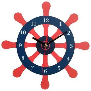 ساعت دیواری ژیوار طرح  سکان کشتی