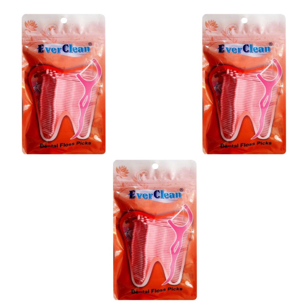 نخ دندان اورکلین کد 022 بسته 3 عددی -  - 1