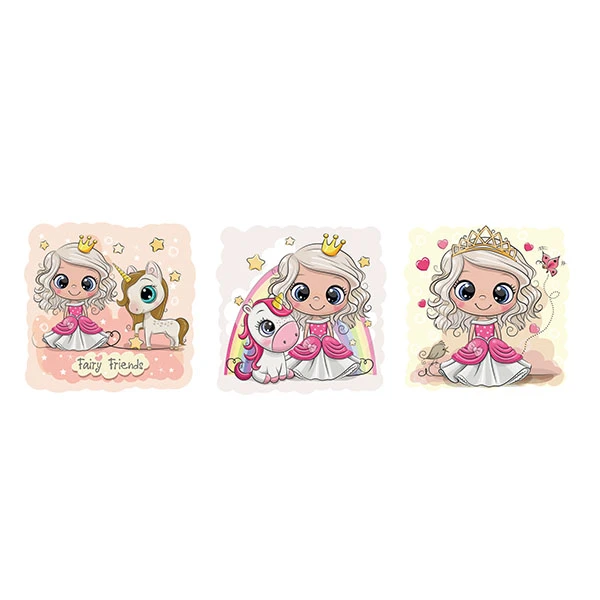 استیکر کلیدپریز طرح fairy friends کد 01 مجموعه 3 عددی