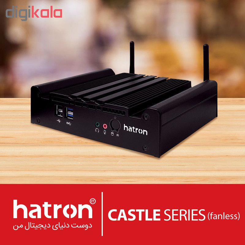 کامپیوتر کوچک هترون مدل ccj190b-8d3ss12