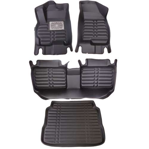 کفپوش سه بعدی خودرو کد 10 مناسب برای تیگو 7 به همراه کفپوش صندوق