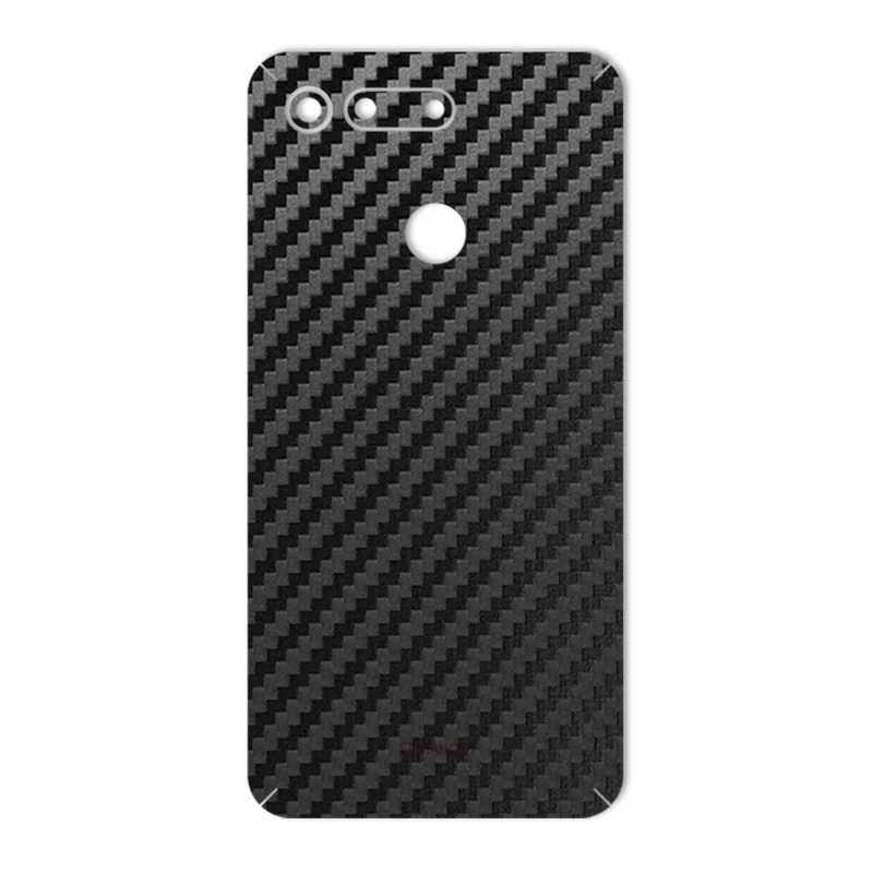 برچسب پوششی ماهوت مدل Carbon-Fiber مناسب برای گوشی موبایل آنر View 20