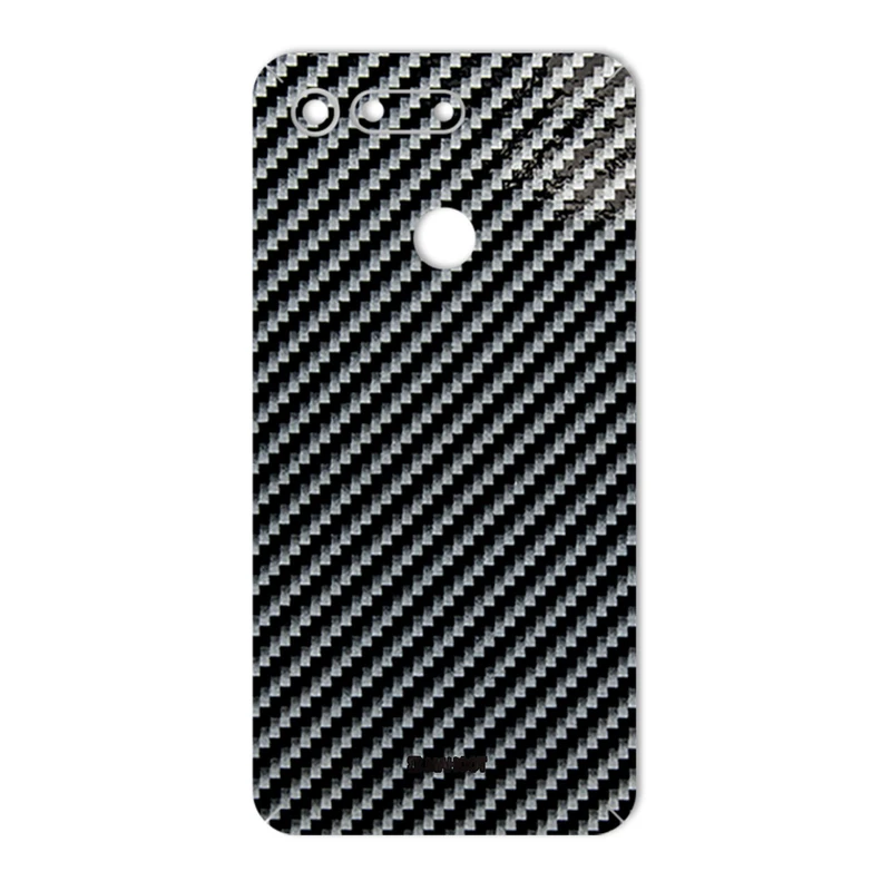 برچسب پوششی ماهوت مدل Shine-Carbon مناسب برای گوشی موبایل آنر View 20