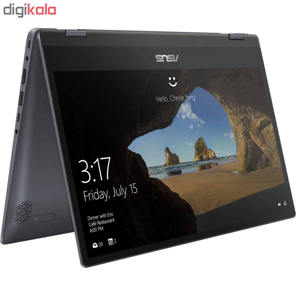 لپ تاپ 14 اینچی ایسوس مدل VivoBook Flip TP412UA - AP لپ تاپ 14 اینچی ایسوس مدل VivoBook Flip TP412UA - AP