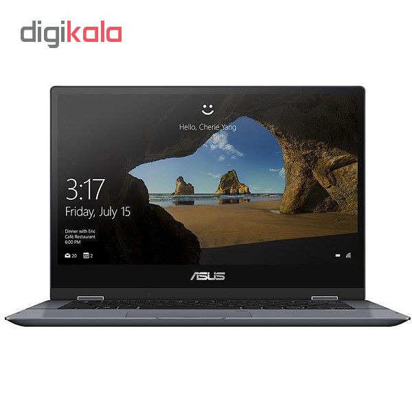لپ تاپ 14 اینچی ایسوس مدل VivoBook Flip TP412UA - AP لپ تاپ 14 اینچی ایسوس مدل VivoBook Flip TP412UA - AP