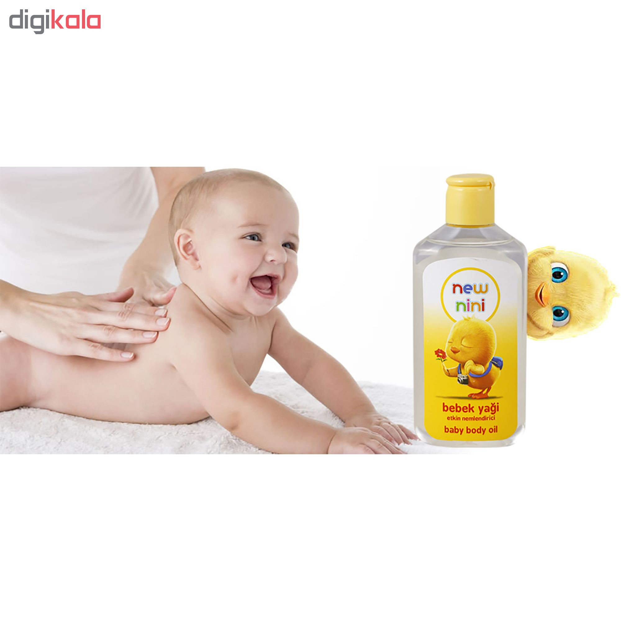 روغن بچه نیو نی نی مدل Bebek حجم 200 میلی لیتر