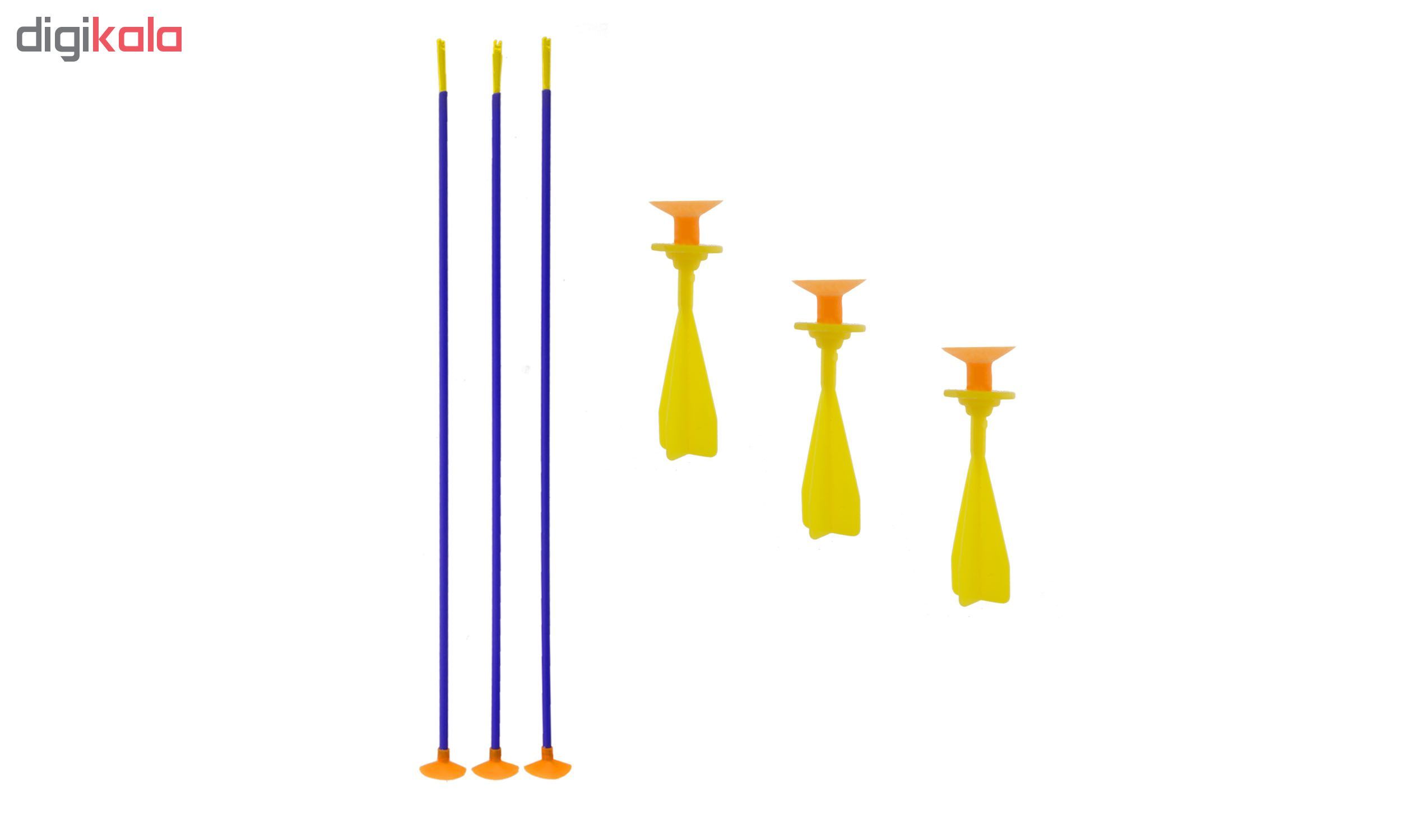 ست تیر و کمان کد 6731 بسته 8 عددی