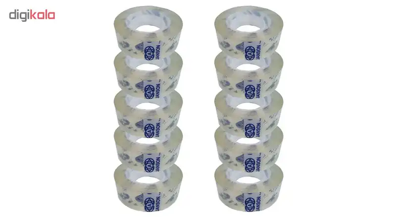 چسب نواری جانسون مدل fvr2 عرض 1.5 سانتی متر بسته 10 عددی