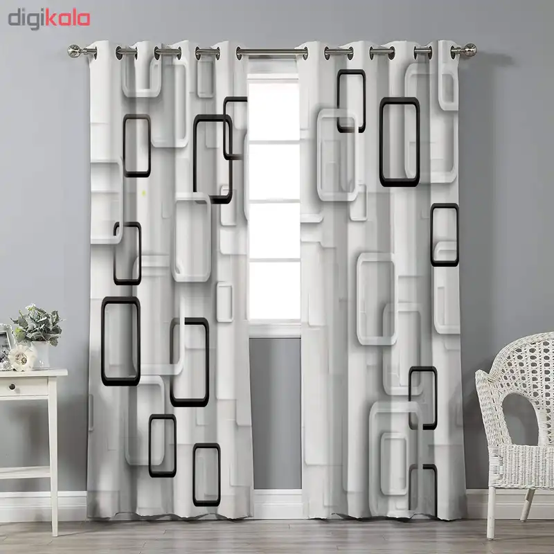 پرده نیروانا مدل pl597 سایز 280 × 140 سانتی متر