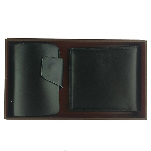 ست هدیه مردانه چرماهنگ مدل SP-01classic-Bl ست هدیه مردانه چرماهنگ مدل SP-01classic-Bl