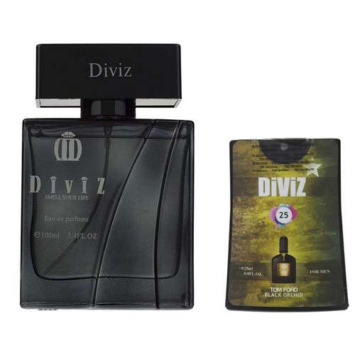 ادو پرفیوم مردانه دیوایز مدل تام فورد حجم 100 میلی لیتر به همراه عطرجیبی حجم 25 میلی لیتر