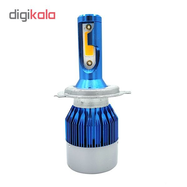 لامپ هدلایت  خودرو مدل D13H4 رنگ آفتابی بسته ۲ عددی