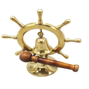 دکوری برنجی طرح زنگ مدل سکان کشتی کد Ia-841