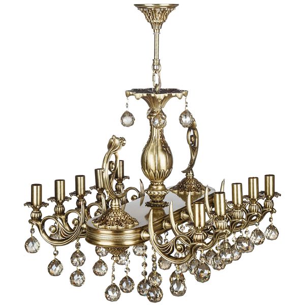 لوستر 10 شعله چشمه نور مدل M3417.10-A