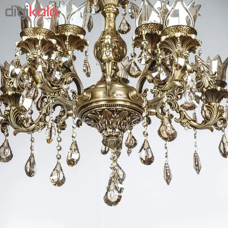 لوستر 10 شعله چشمه نور مدل M3416.5+5-A