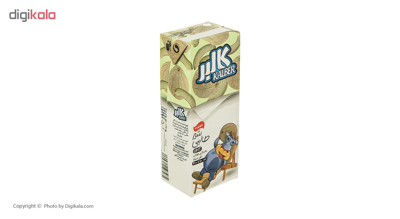 شیر طالبی کم چرب کالبر حجم 200 میلی لیتر