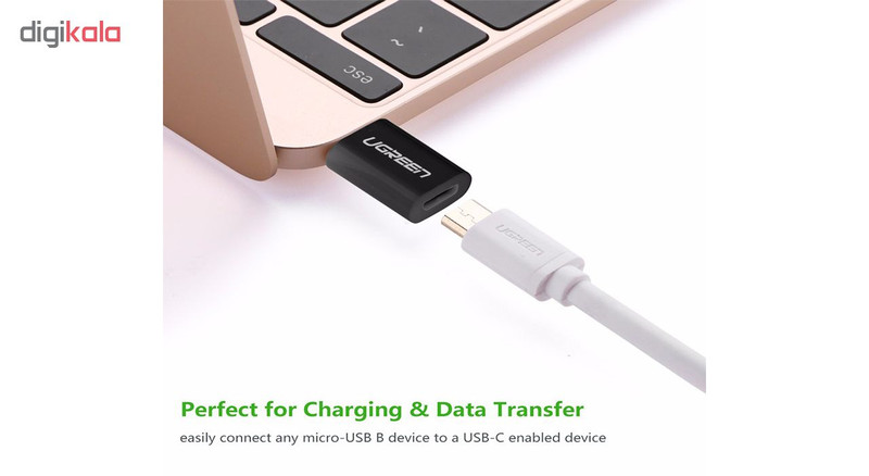 مبدل USB-C به microUsb یوگرین مدل US157