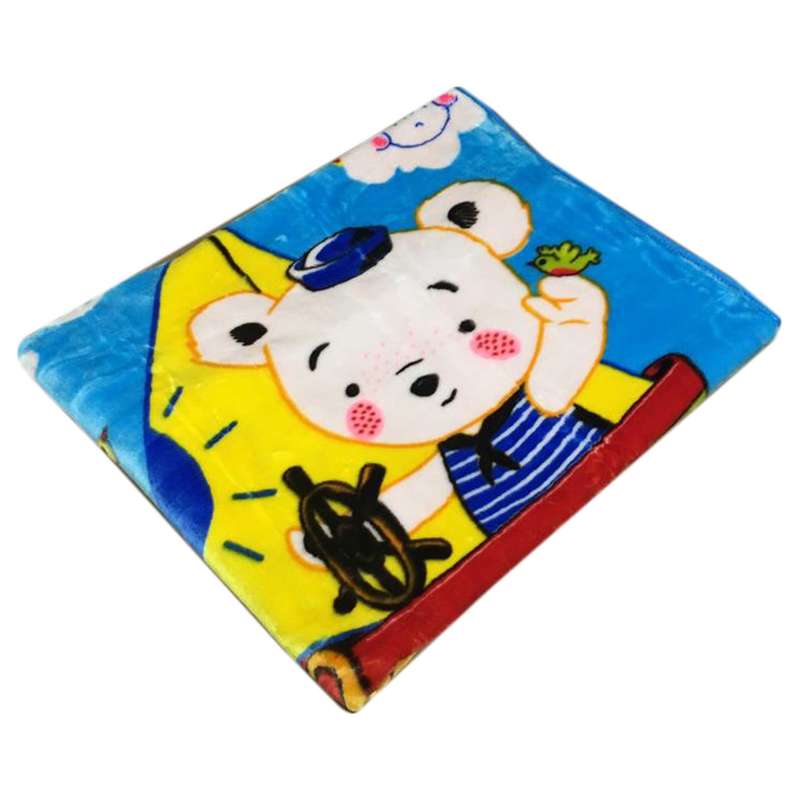 پتو نوزادی طرح ملوان کوچولو سایز 80x110 سانتی متر