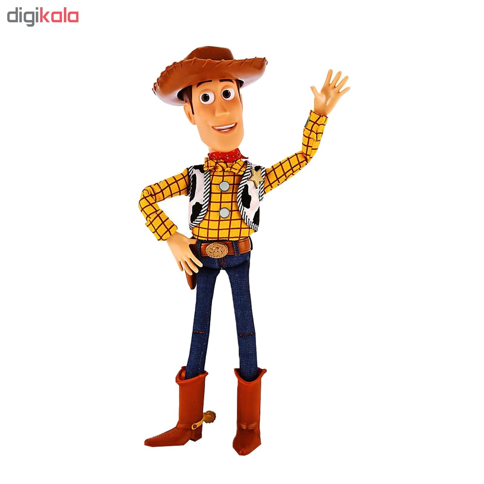 عروسک دیزنی مدل TALKING WOODY SHERIFF ارتفاع 40 سانتی متر