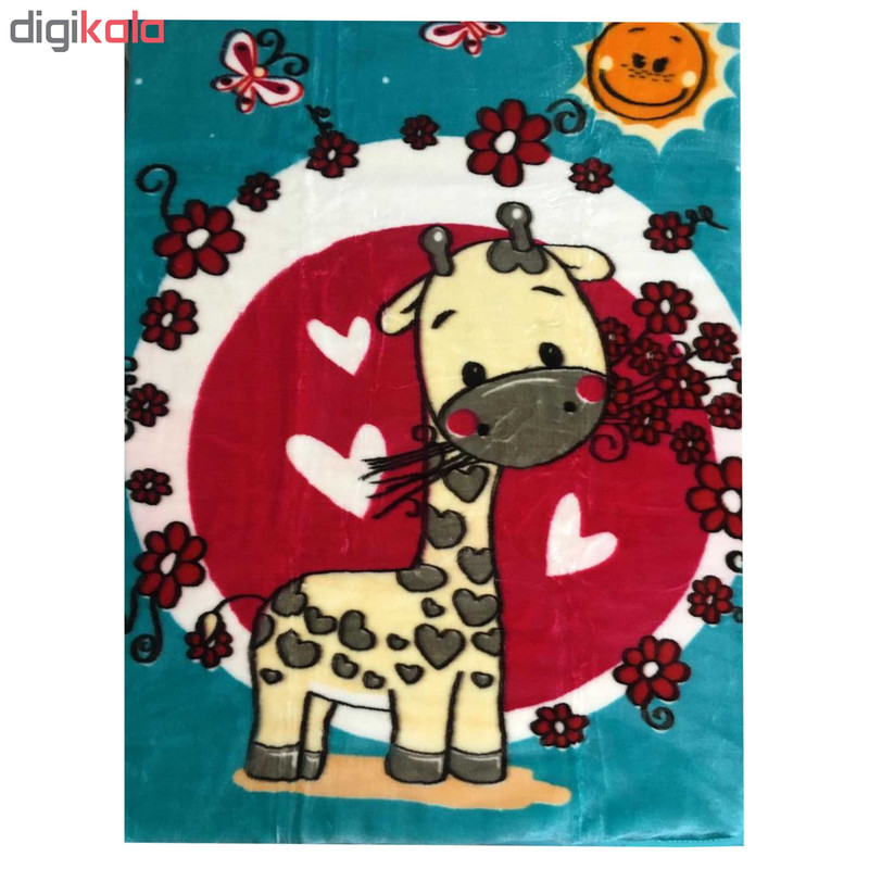 پتو نوزادی طرح گابی سایز 80x110 سانتی متر