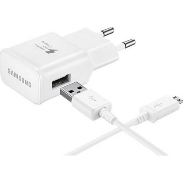 شارژر دیواری  مدل EP-TA20EBE به همراه کابل تبدیل microUSB