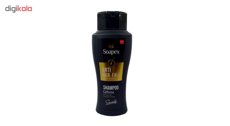 شامپو مو سوپکس مدل Caffeine حجم 400 میلی لیتر مجموعه 2 عددی