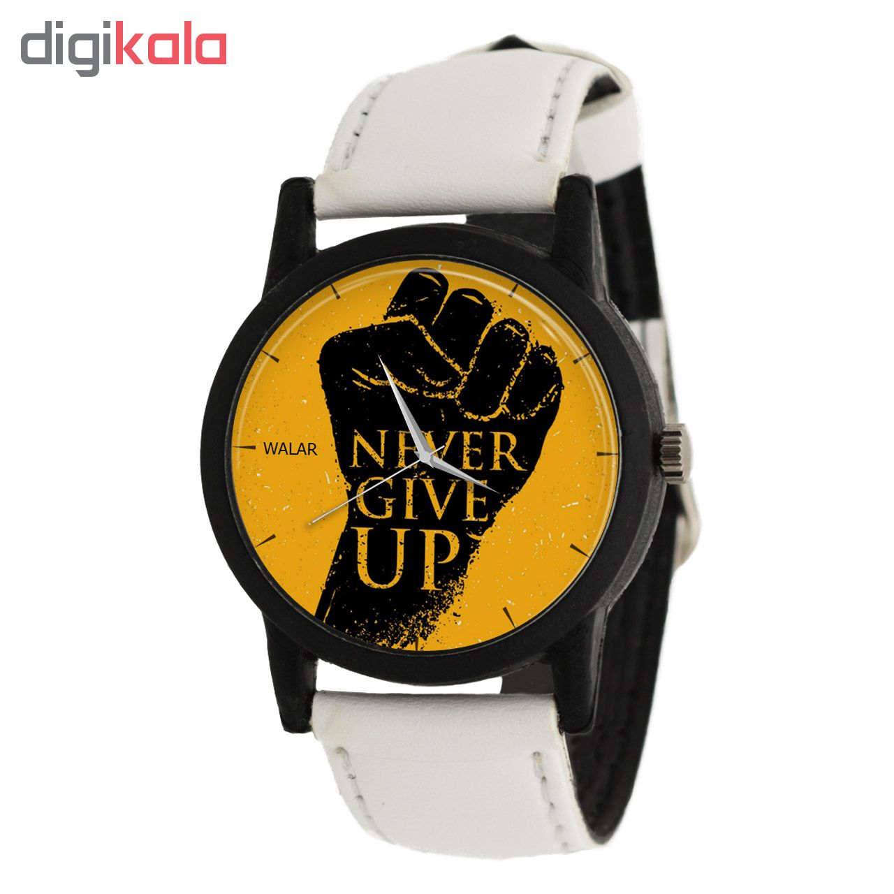ساعت مچی عقربه ای والار طرح Never Give Up مدل LF1382