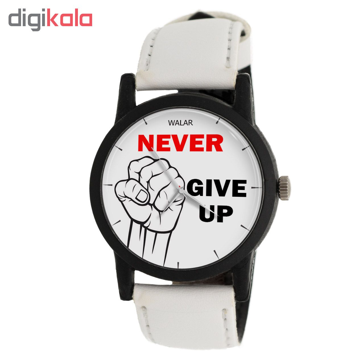 ساعت مچی عقربه ای والار طرح Never Give Up مدل LF1386