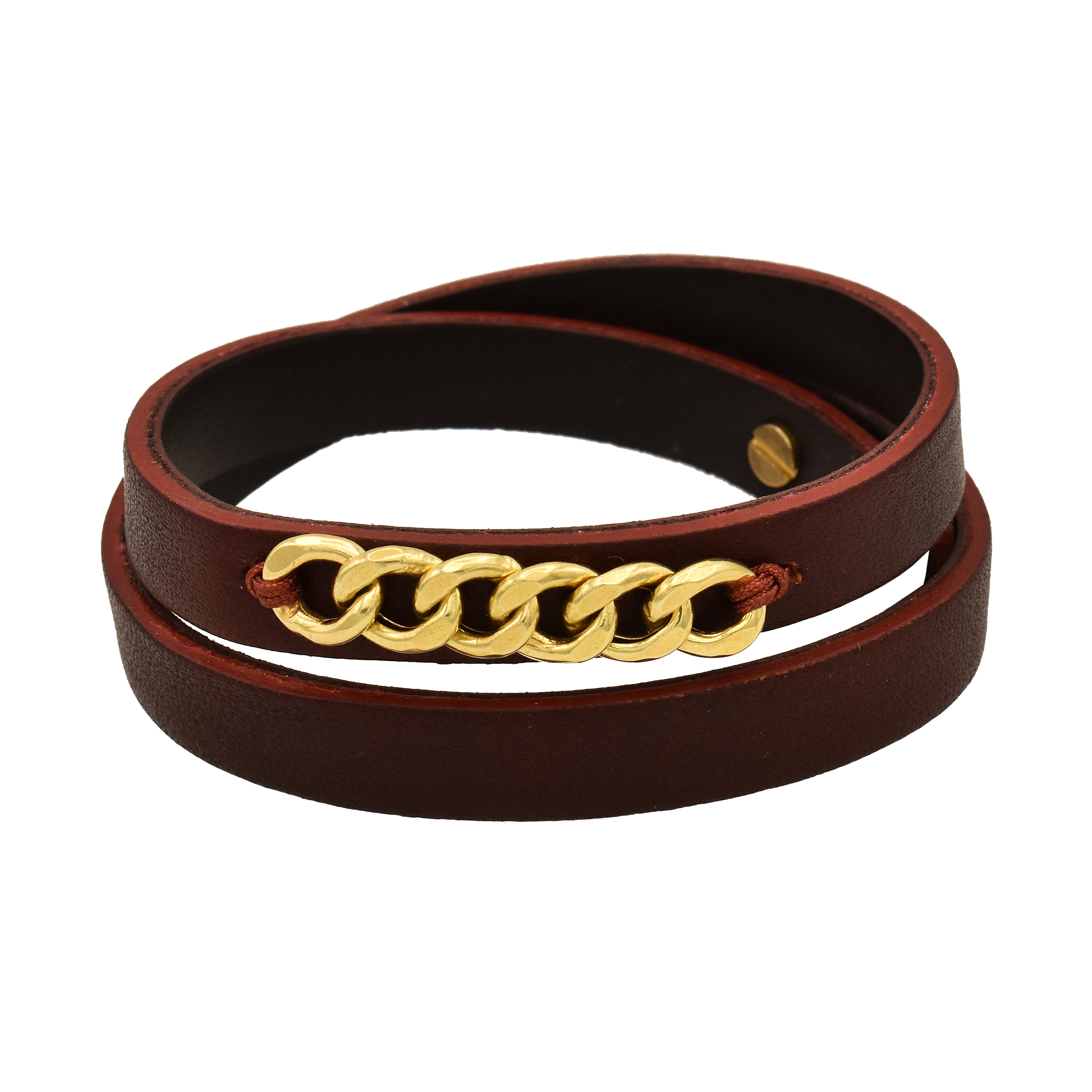 دستبند طلا 18 عیار زنانه کد 154D2589