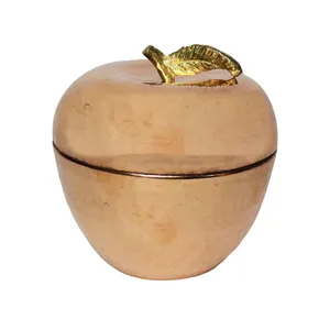 قندان مسی مدل سیب کد 2