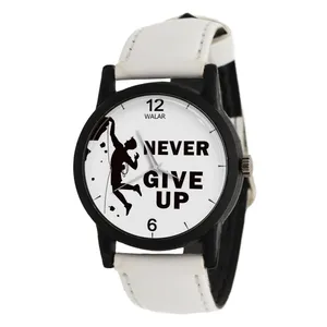 ساعت مچی عقربه ای والار طرح Never Give Up مدل LF1391