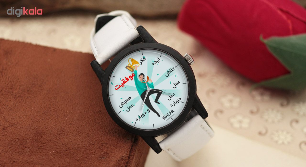 ساعت مچی عقربه ای والار طرح موفقیت مدل LF1396