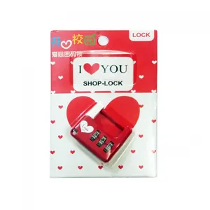 قفل آویز مدل SHOP-LOCK طرح LOVE SET