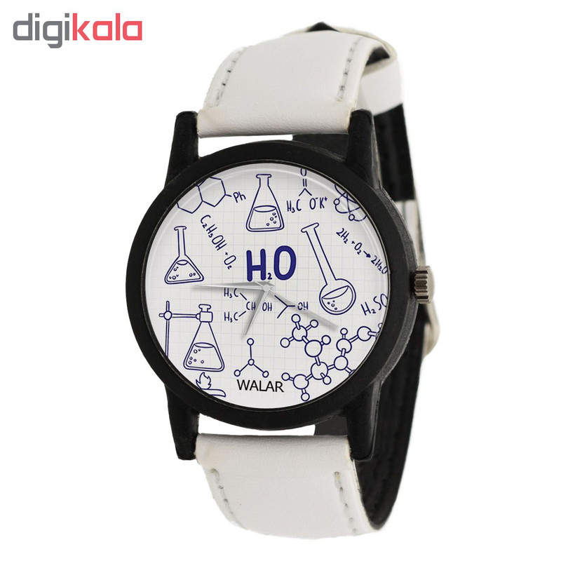 ساعت مچی عقربه ای والار طرح شیمی مدل LF1400
