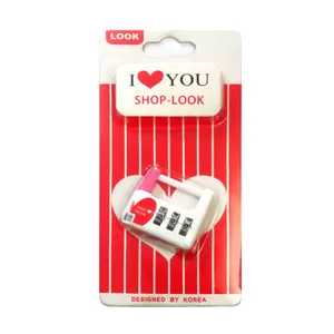 قفل آویز مدل SHOP-LOCK طرح LOVE YEAR