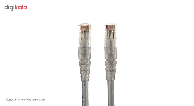 کابل پچ کورد CAT6 Plus ان دبلیو پی مدل N.W.P.6P طول 0.3 متر