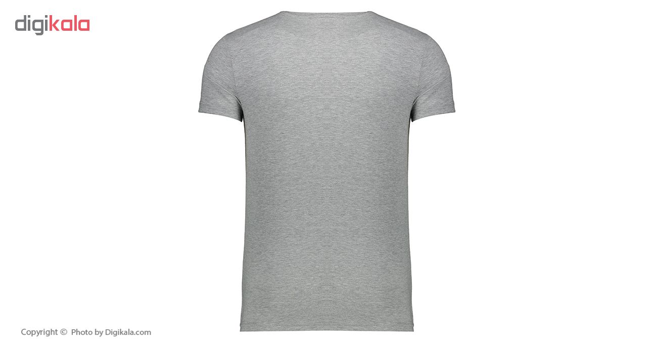 تی شرت مردانه بیلسی مدل TBMF1681-GRI MELANJ