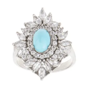 انگشتر نقره زنانه کد 003