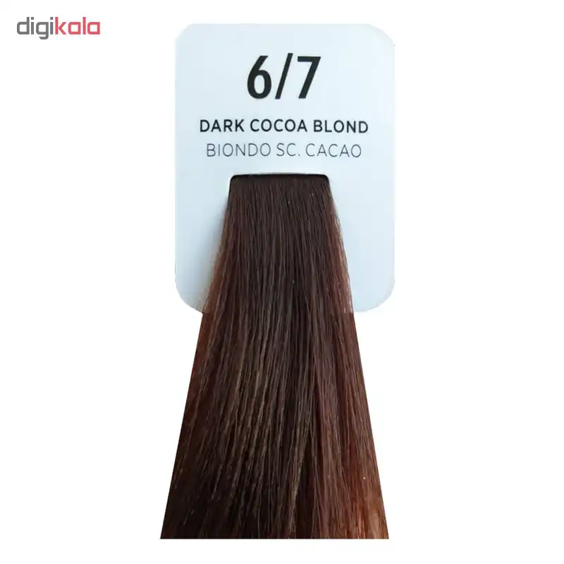 رنگ مو اویستر سری Cocoa شماره 6/7 حجم 100 میلی لیتر رنگ بلوند کاکاویی تیره