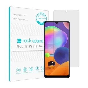 Rockspace transparent screen protector HyGEL model suitable for Samsung Galaxy A31 mobile phone