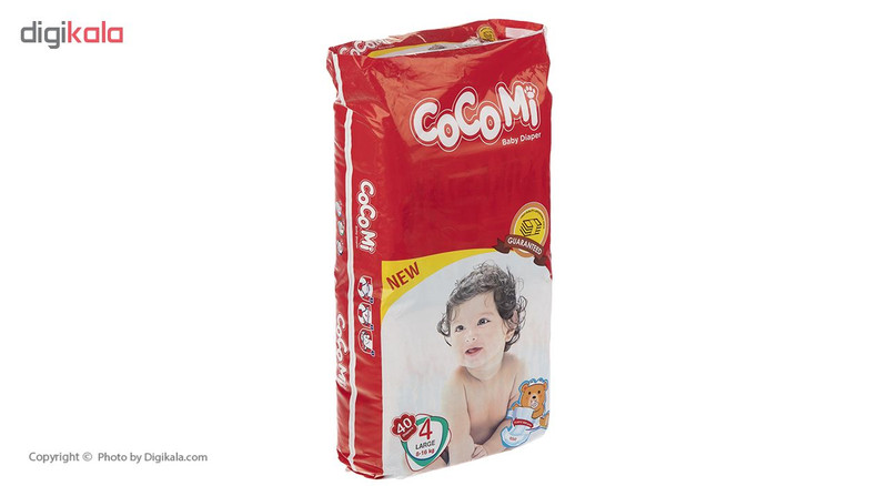 پوشک کوکومی مدل Red سایز 4 بسته 40 عددی پوشک کوکومی مدل Red سایز 4 بسته 40 عددی