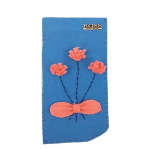 کیف عینک نمدی کد E14