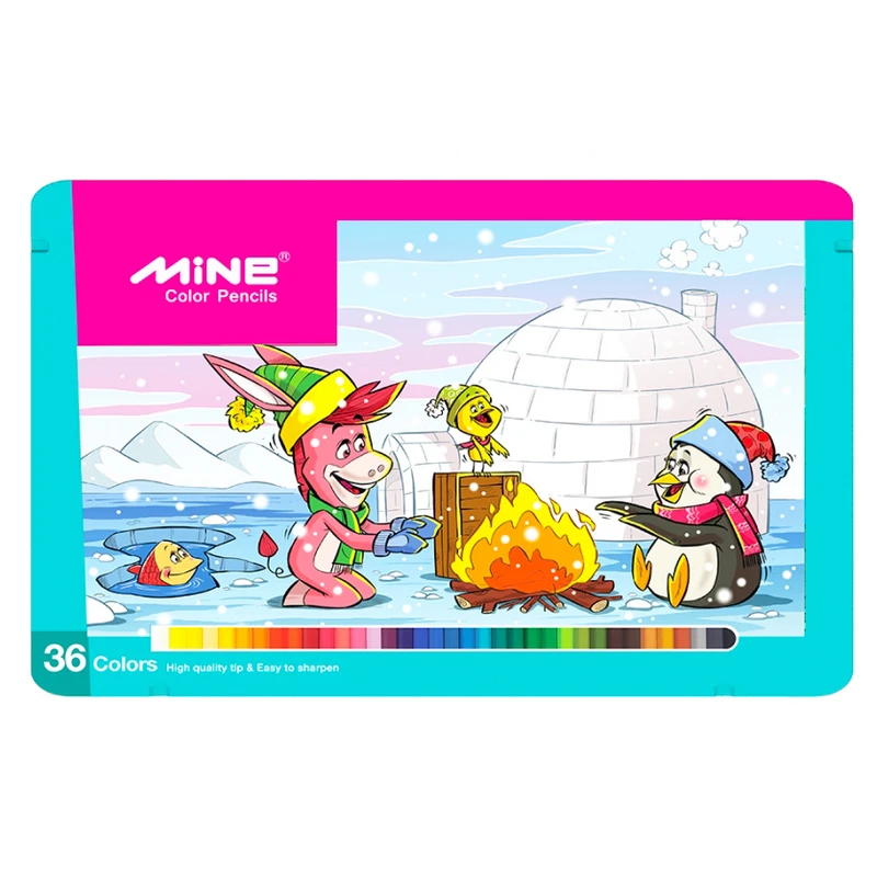 مداد رنگی 36 رنگ ماین کد 3-336